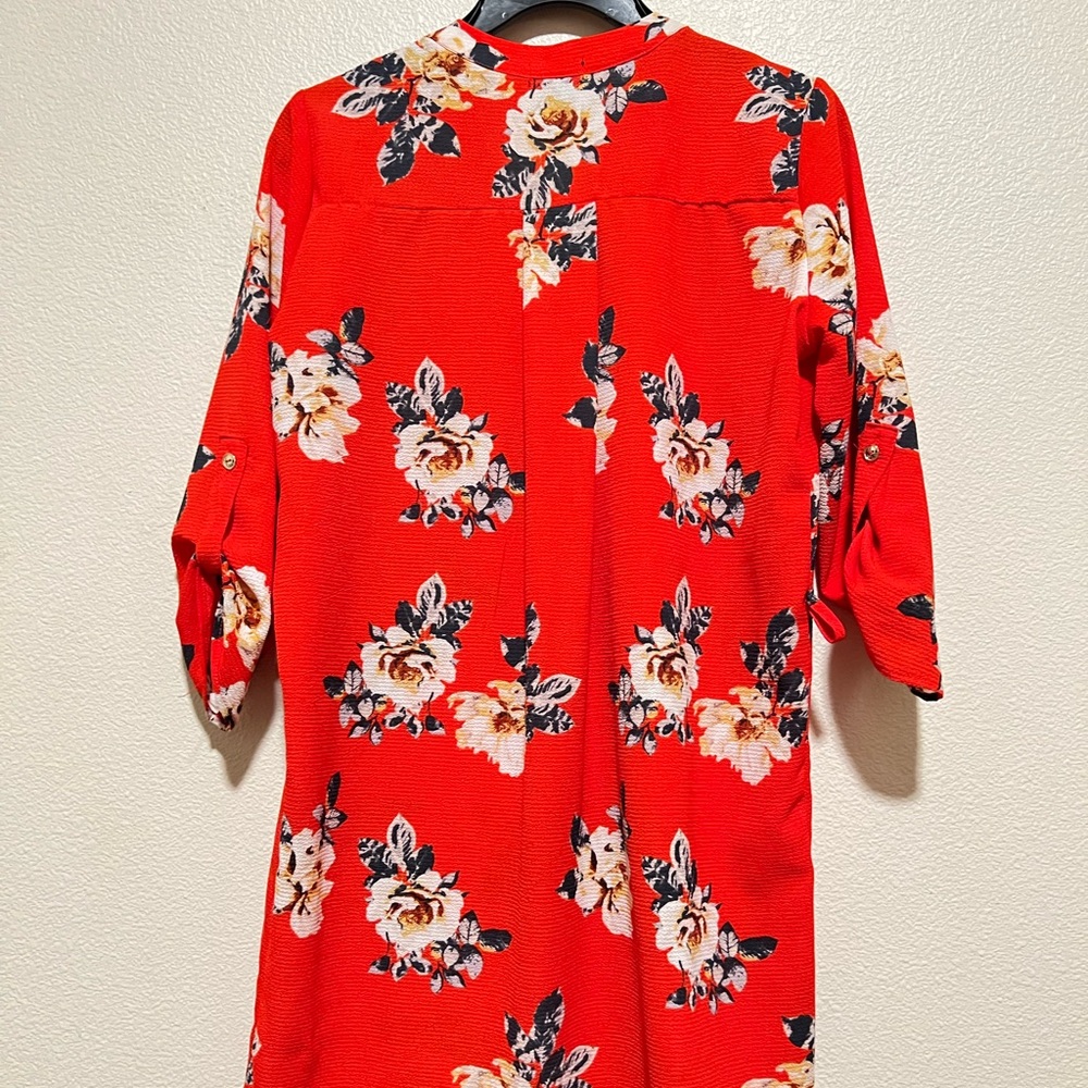 Casual Floral Summer Dress- Small
